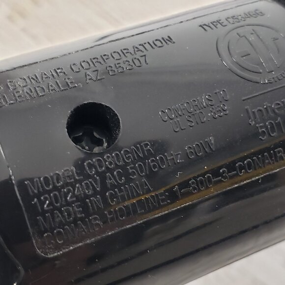 Conair Instant Heat Curling Iron TESTED Small Barrell  1/2" - Picture 4 of 4